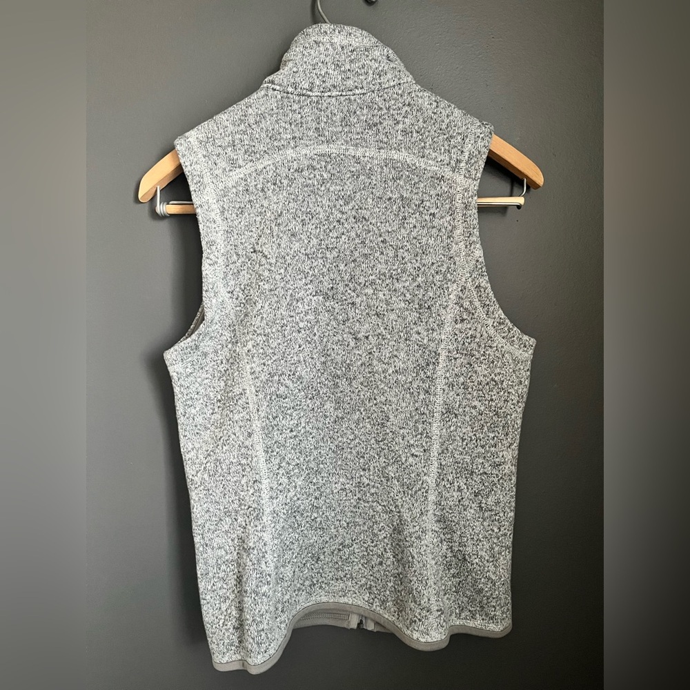 Patagonia better sweater Heather Gray Fleece Vest - Picture 4 of 7
